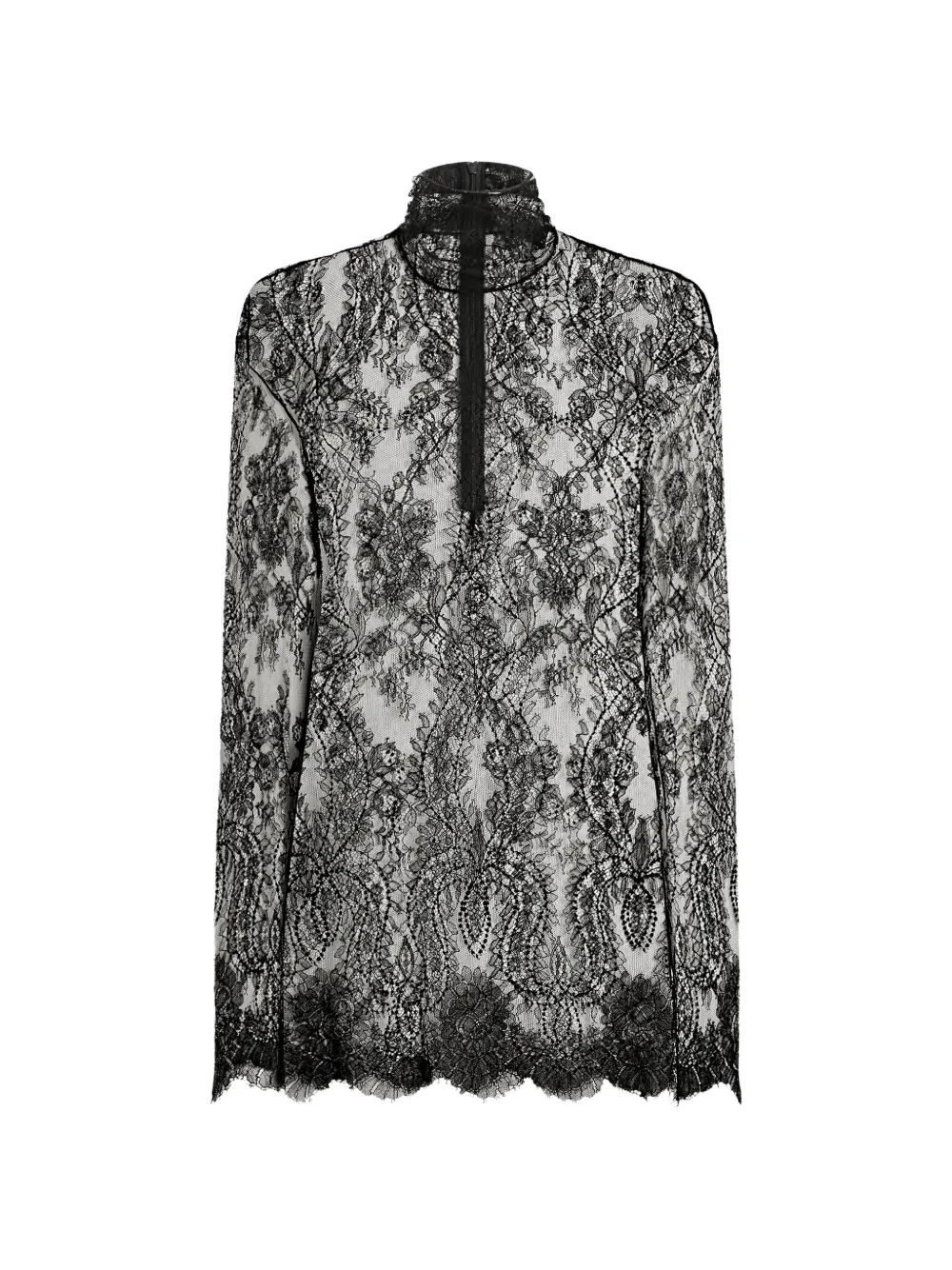 Dolce & Gabbana Top Chantilly - Nero