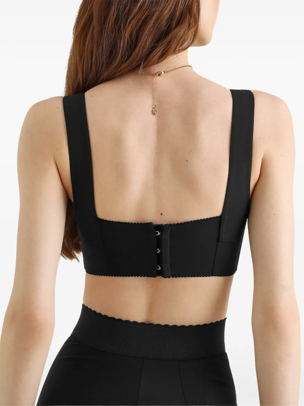 Dolce & Gabbana Satijnen top Zwart