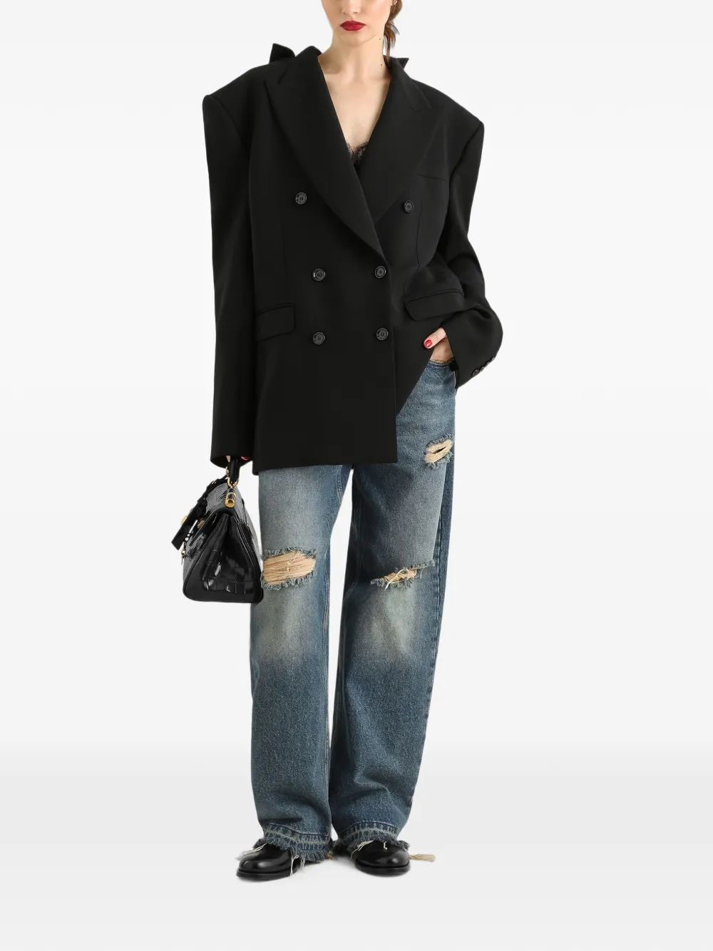 Dolce & Gabbana Spijkerbroek met vijf zakken Blauw