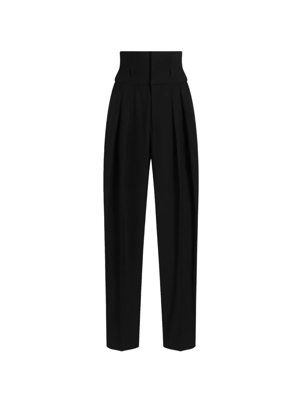 Dolce & Gabbana Pantaloni gessati in lana jacquard - Nero