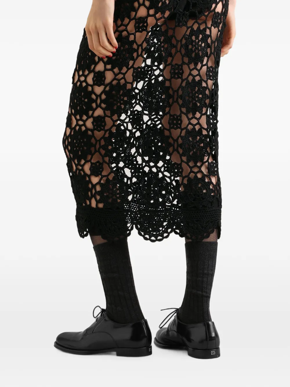 Dolce & Gabbana Katoenen rok Zwart