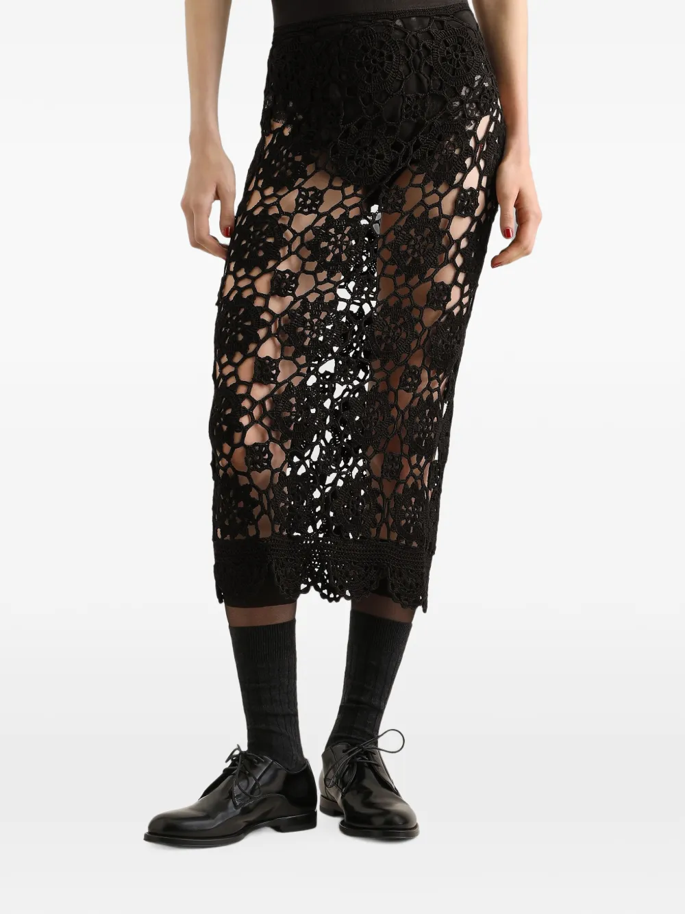 Dolce & Gabbana Katoenen rok Zwart