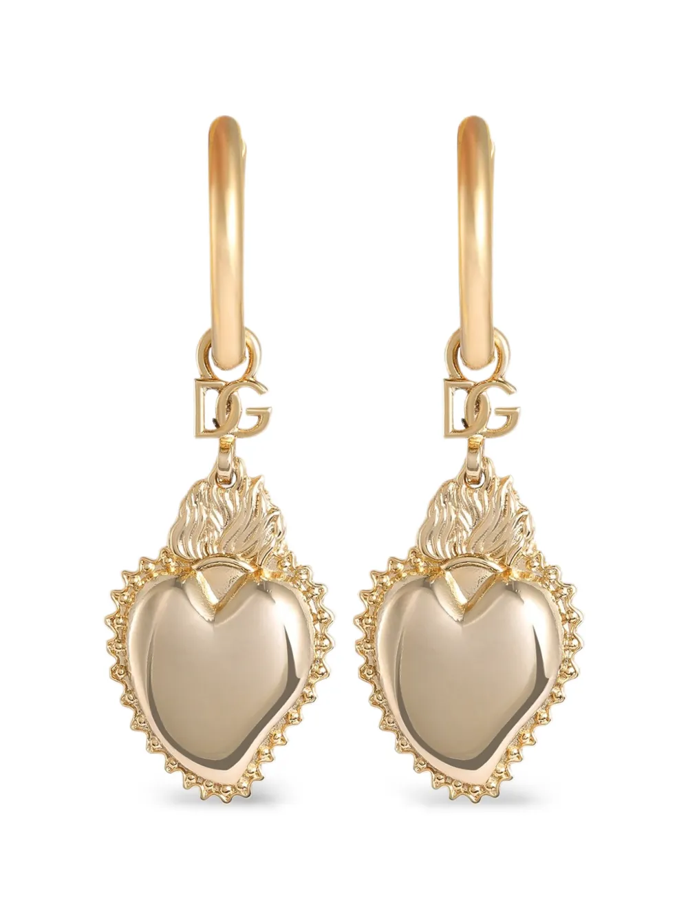 Dolce & Gabbana Orecchini Heart - Oro
