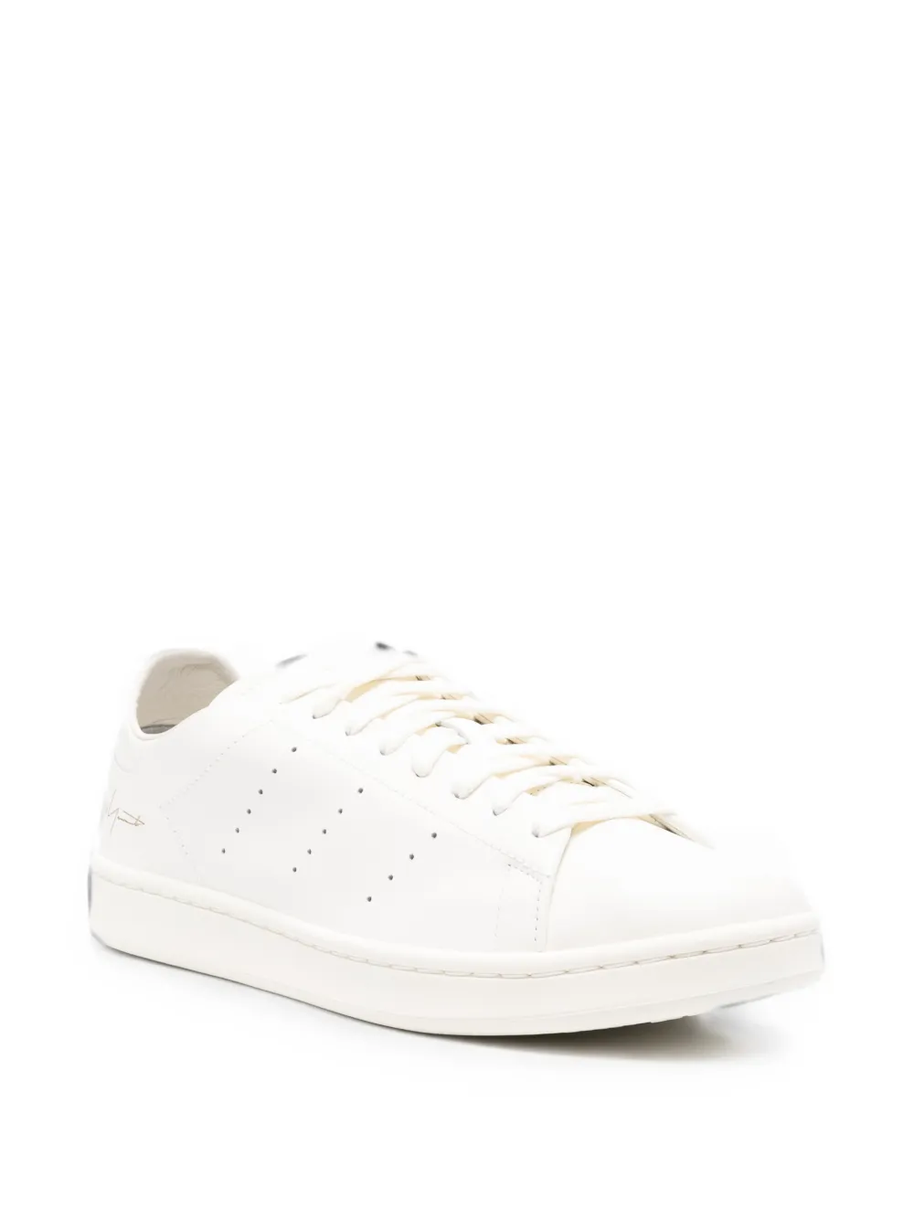 Y-3 Stan Smith leren sneakers Wit