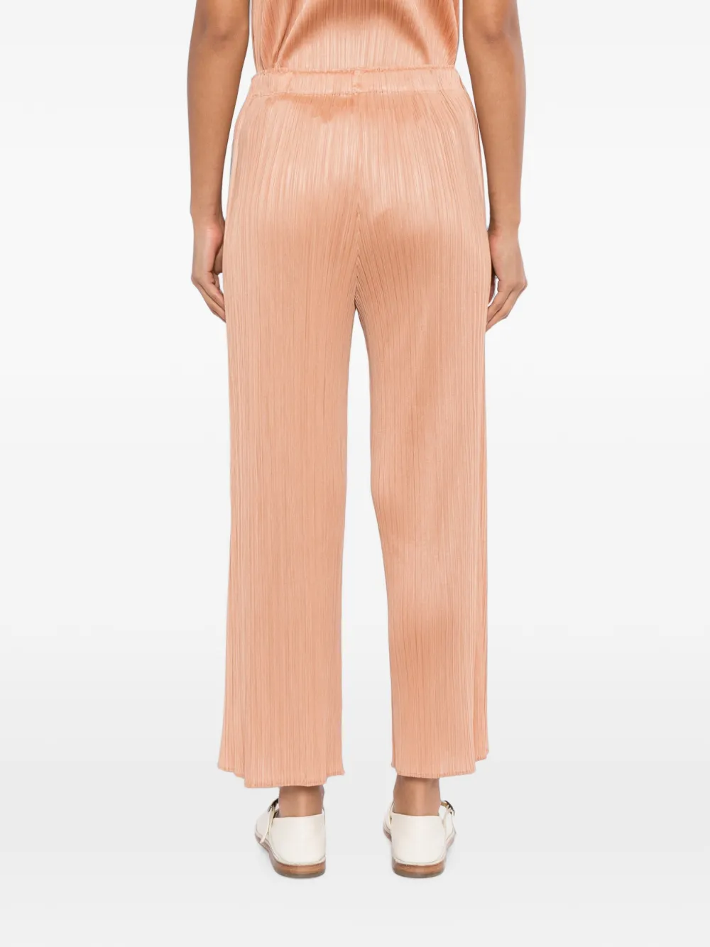 Pleats Please Issey Miyake June broek Beige