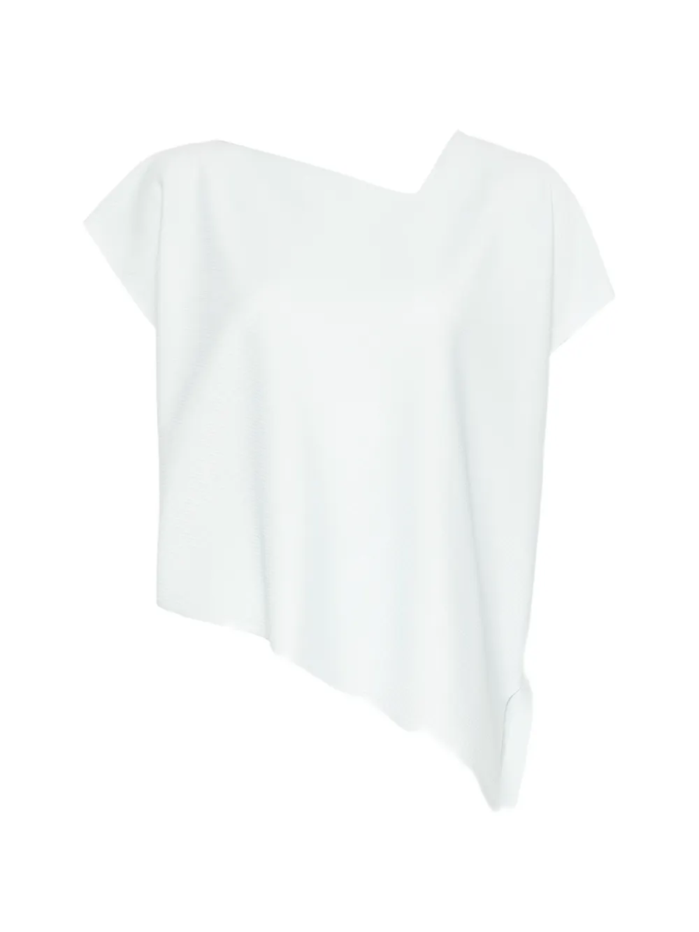 Pleats Please Issey Miyake Top A-POC Sea Glass - Bianco