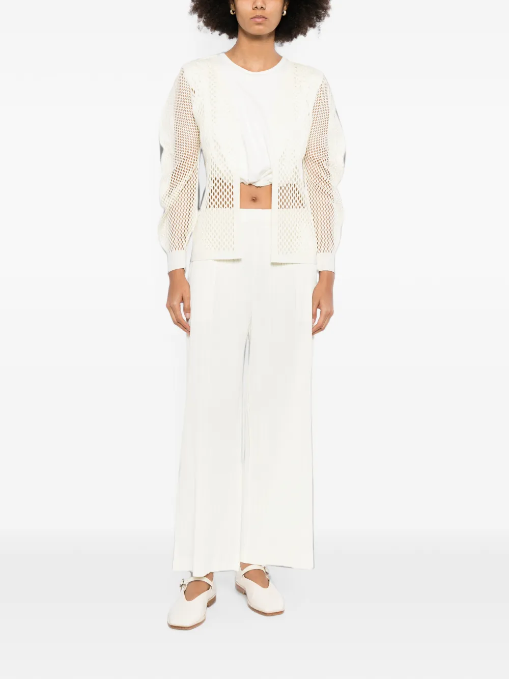 Pleats Please Issey Miyake A-POC Basket vest Beige