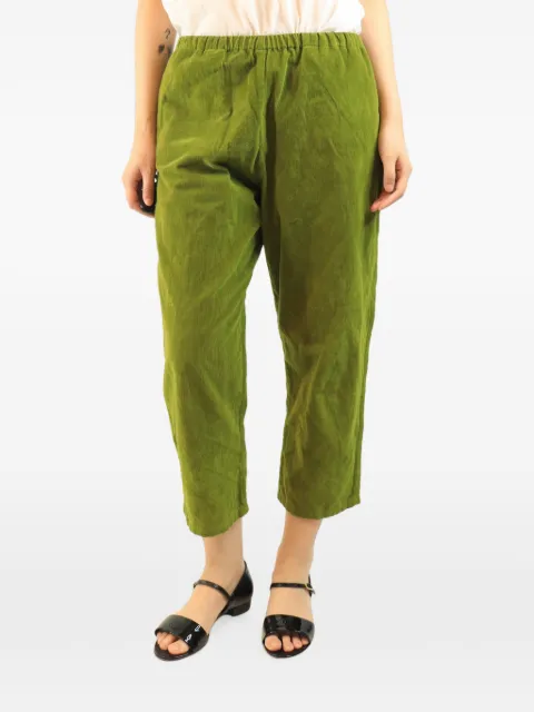 Apuntob elasticated corduroy trousers