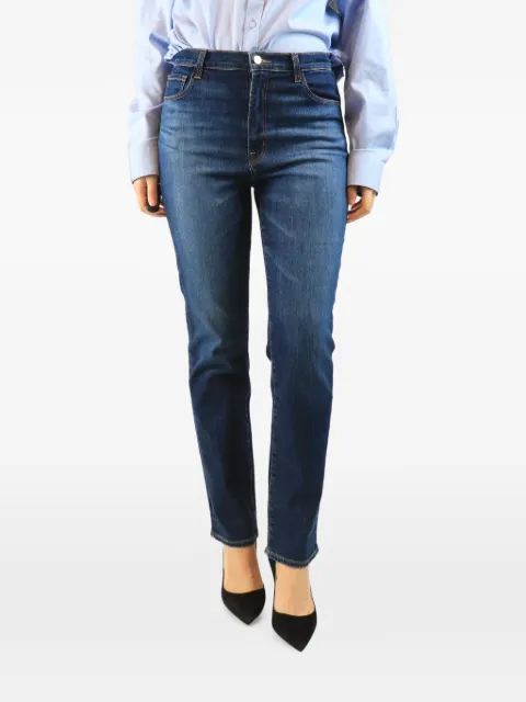 J Brand Teagan high-waisted skinny jeans