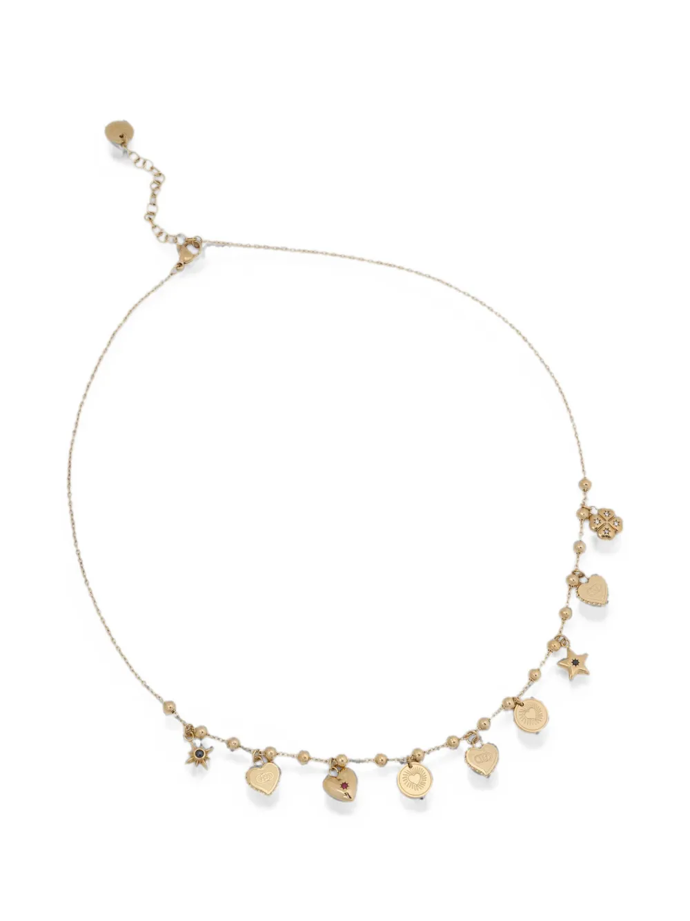 LIU JO charm-detail necklace - Oro