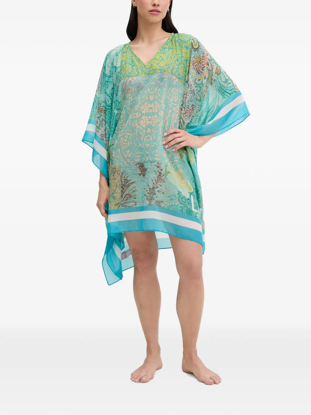 LIU JO V-neck kaftan - Blau