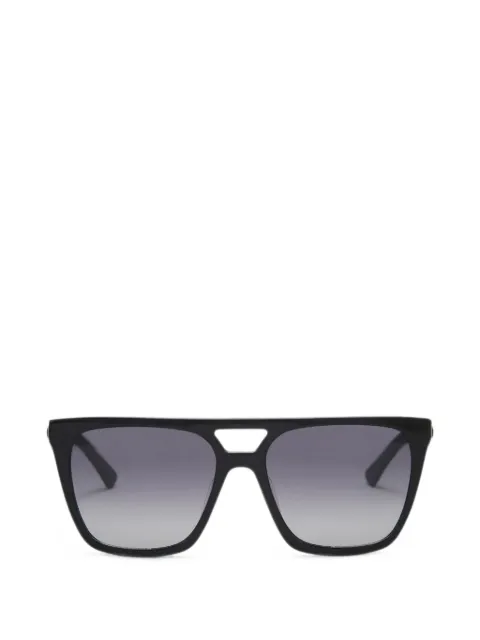 Kurt Geiger London gafas de sol London con placa de águila y montura geométrica