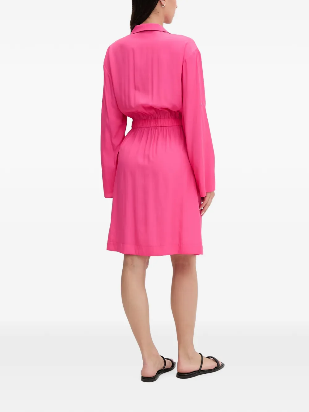 LIU JO Mini-jurk met borstzak en ceintuur Roze
