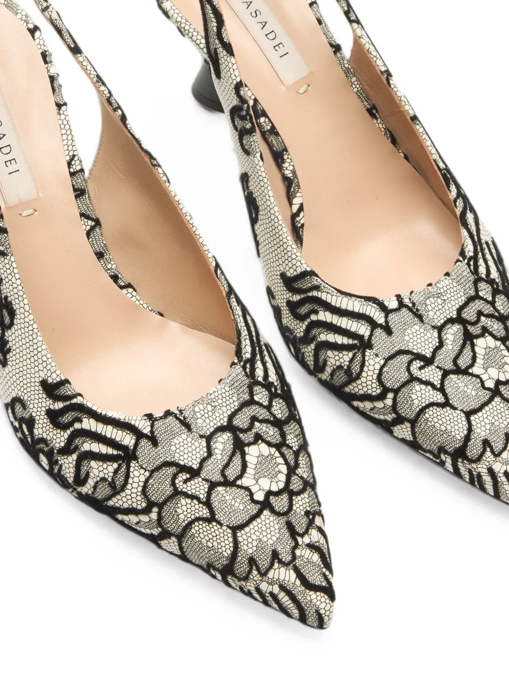 Casadei Pandora slingback pumps Beige