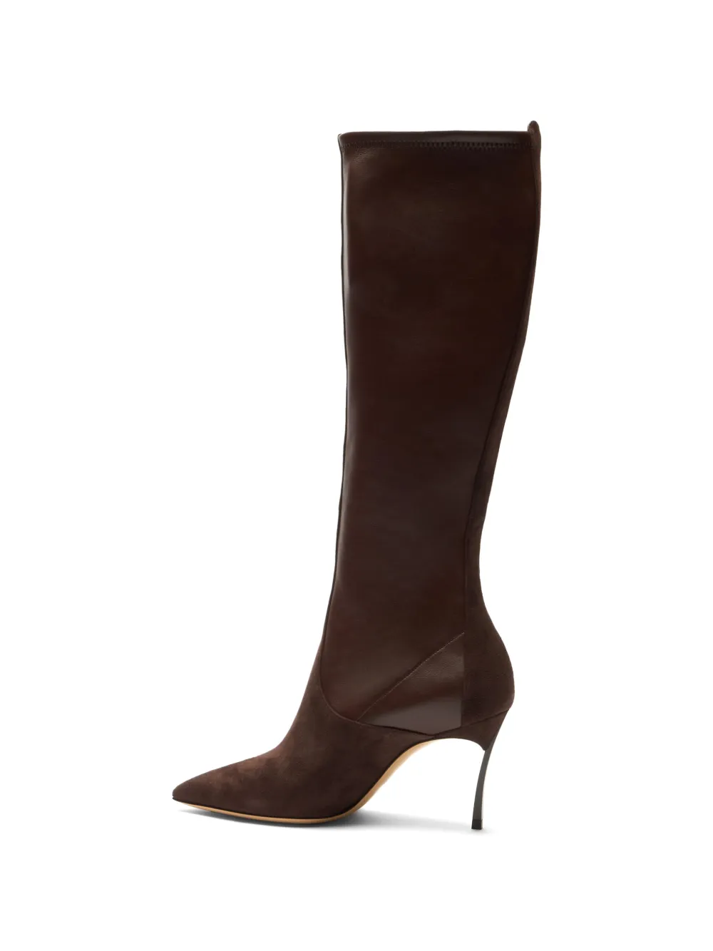 Casadei Blade Debby knee-high boots Bruin