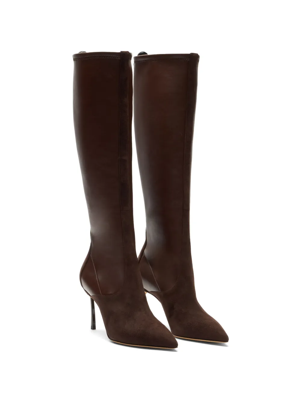 Casadei Blade Debby knee-high boots Bruin