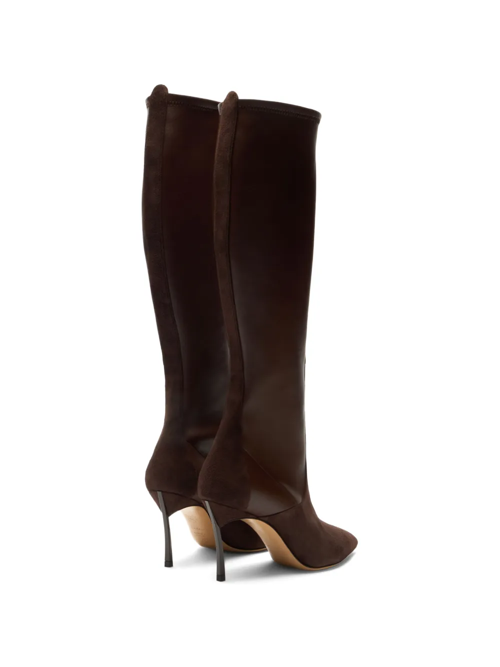 Casadei Blade Debby knee-high boots Bruin
