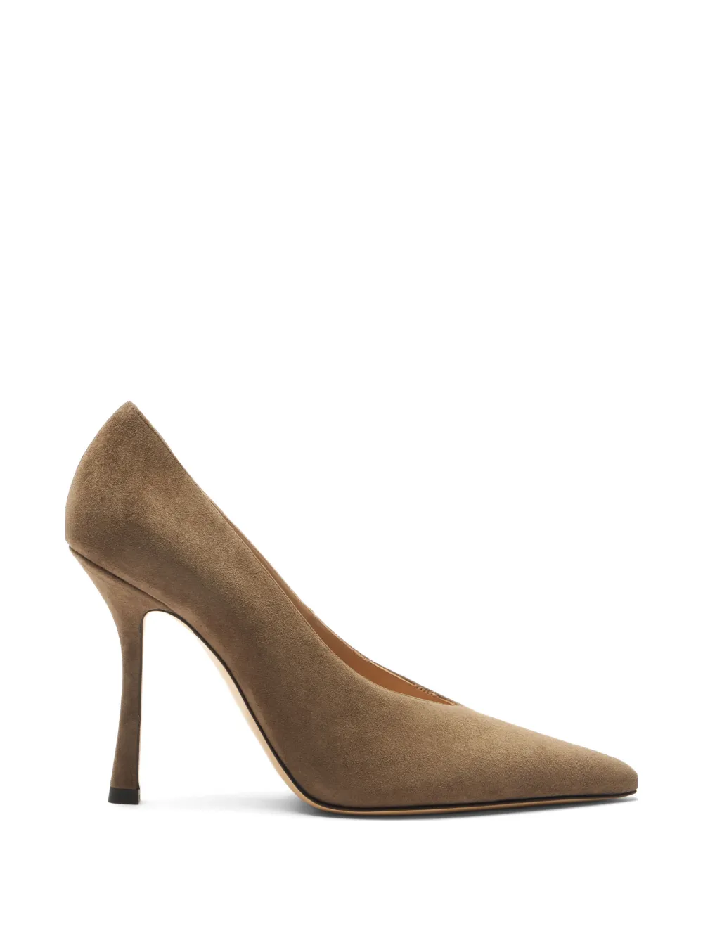 Casadei Nina asymmetrical cutout pumps Bruin