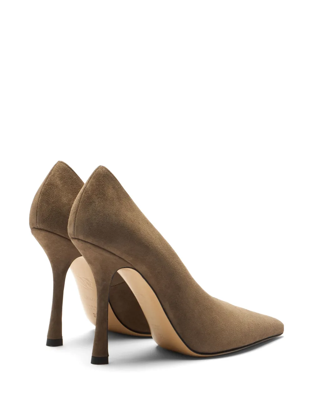 Casadei Nina asymmetrical cutout pumps Bruin