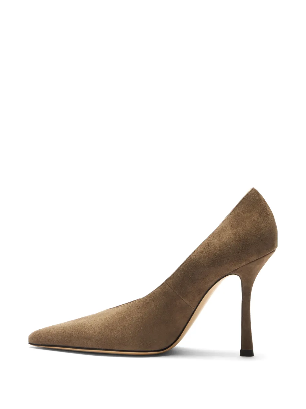 Casadei Nina asymmetrical cutout pumps Bruin