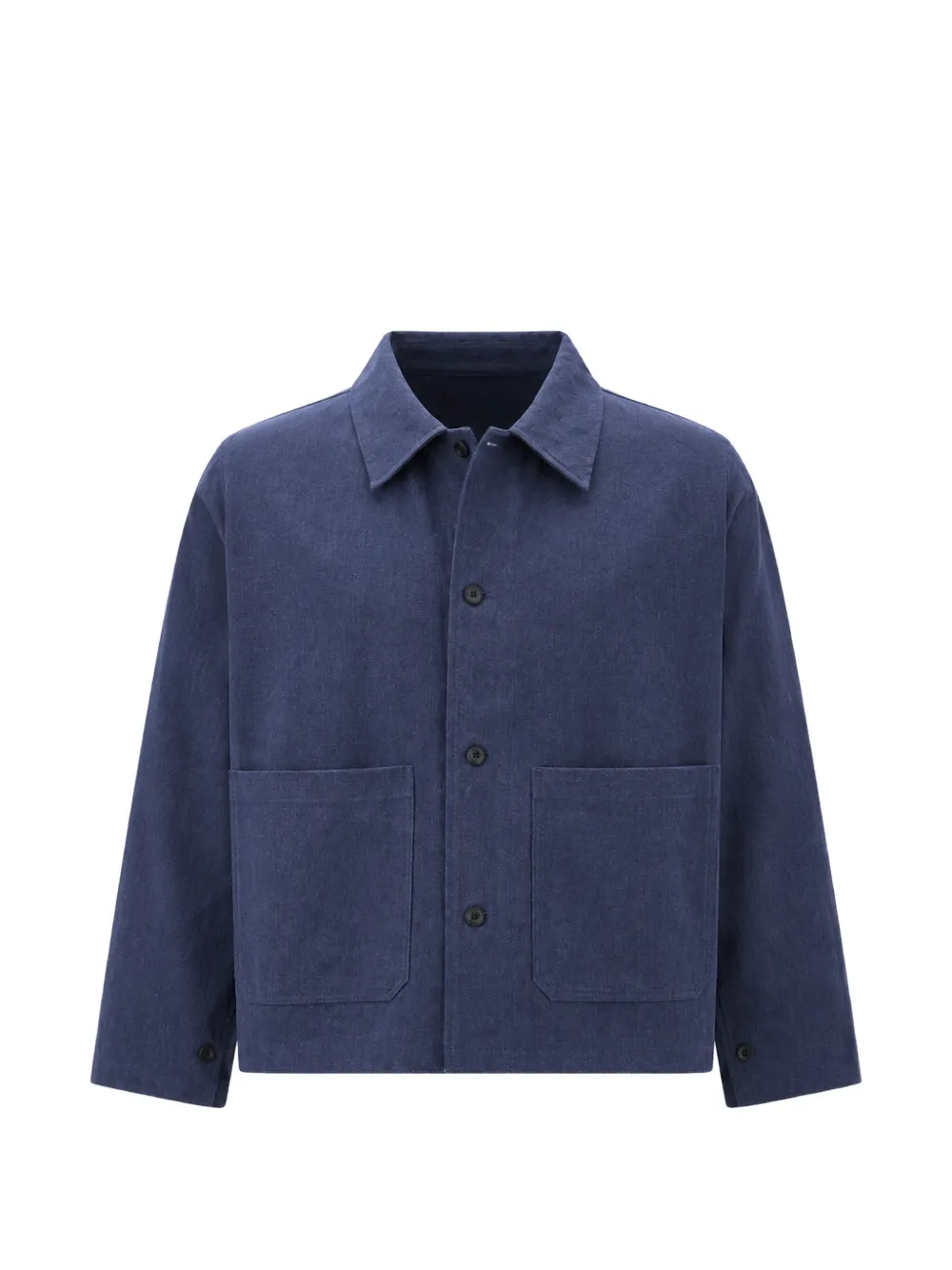 estudio niksen button-up jacket - Blu