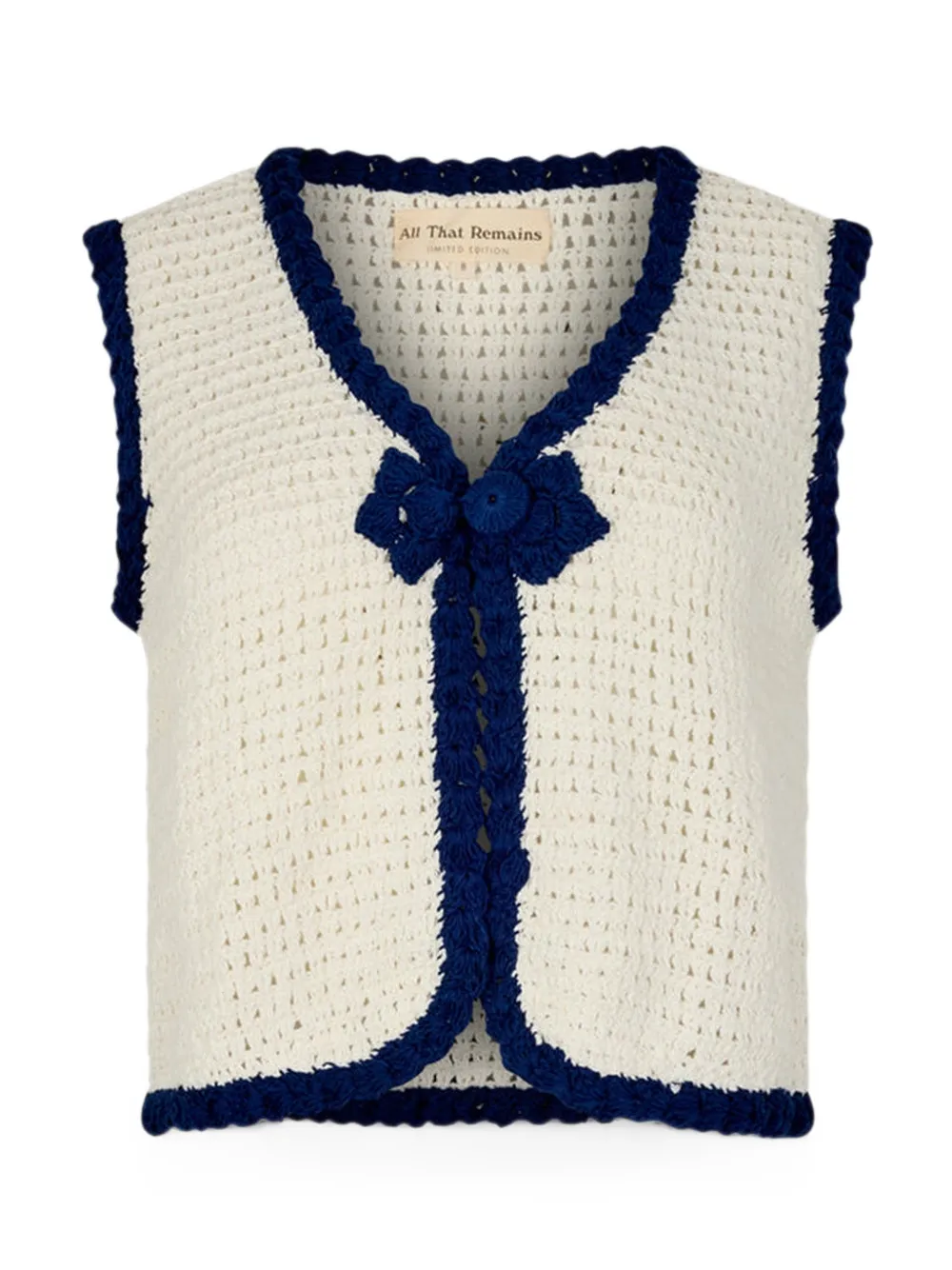 All That Remains Paloma gehaakte spencer Beige