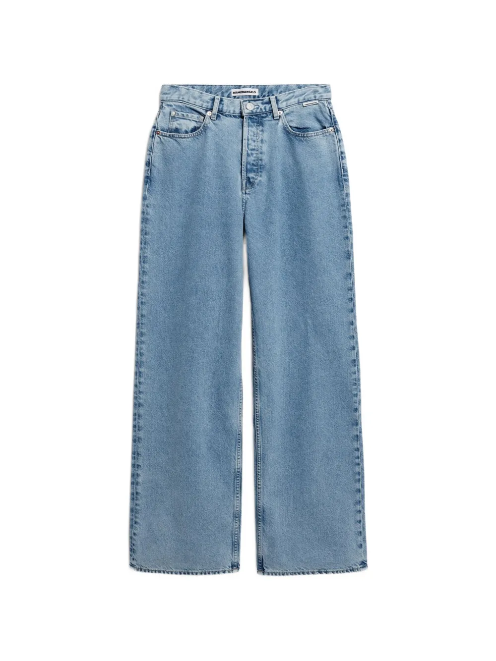 ARMEDANGELS Enijaa high-waisted wide-leg jeans - Blu