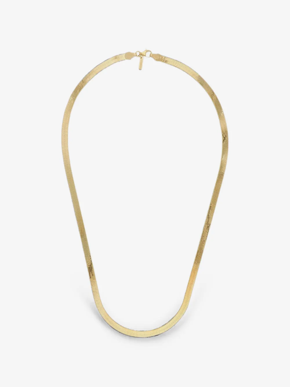 Herringbone chain necklace