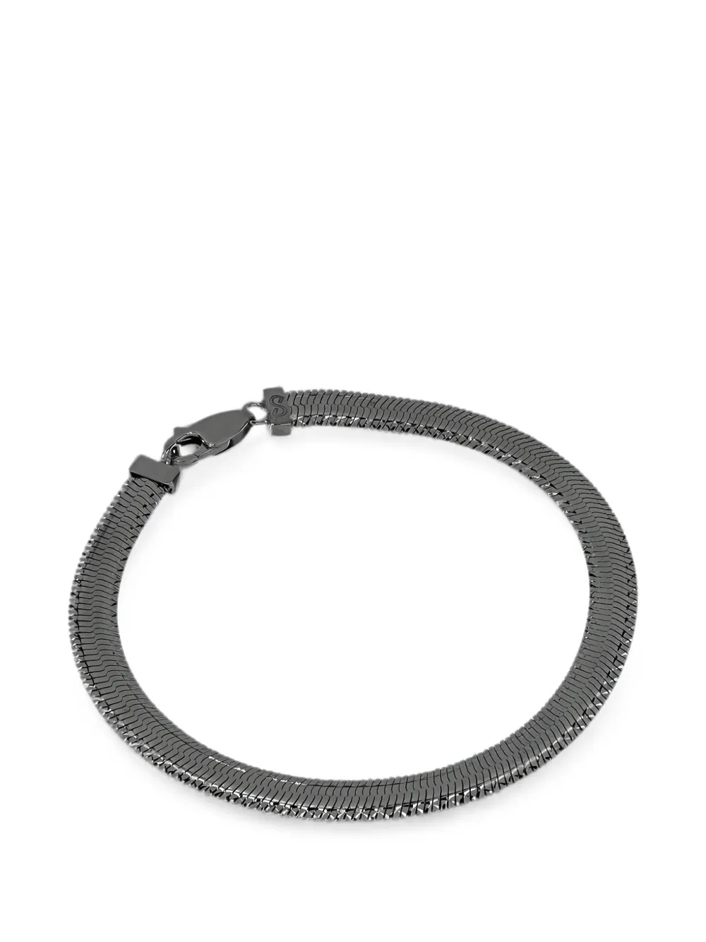 DESMOS Wonder Rail snake-chain bracelet - Argento