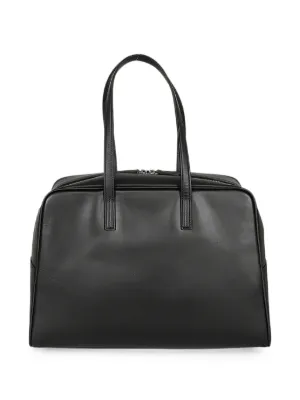 Emporio Armani レザー トートバッグ | ブラック | FARFETCH JP