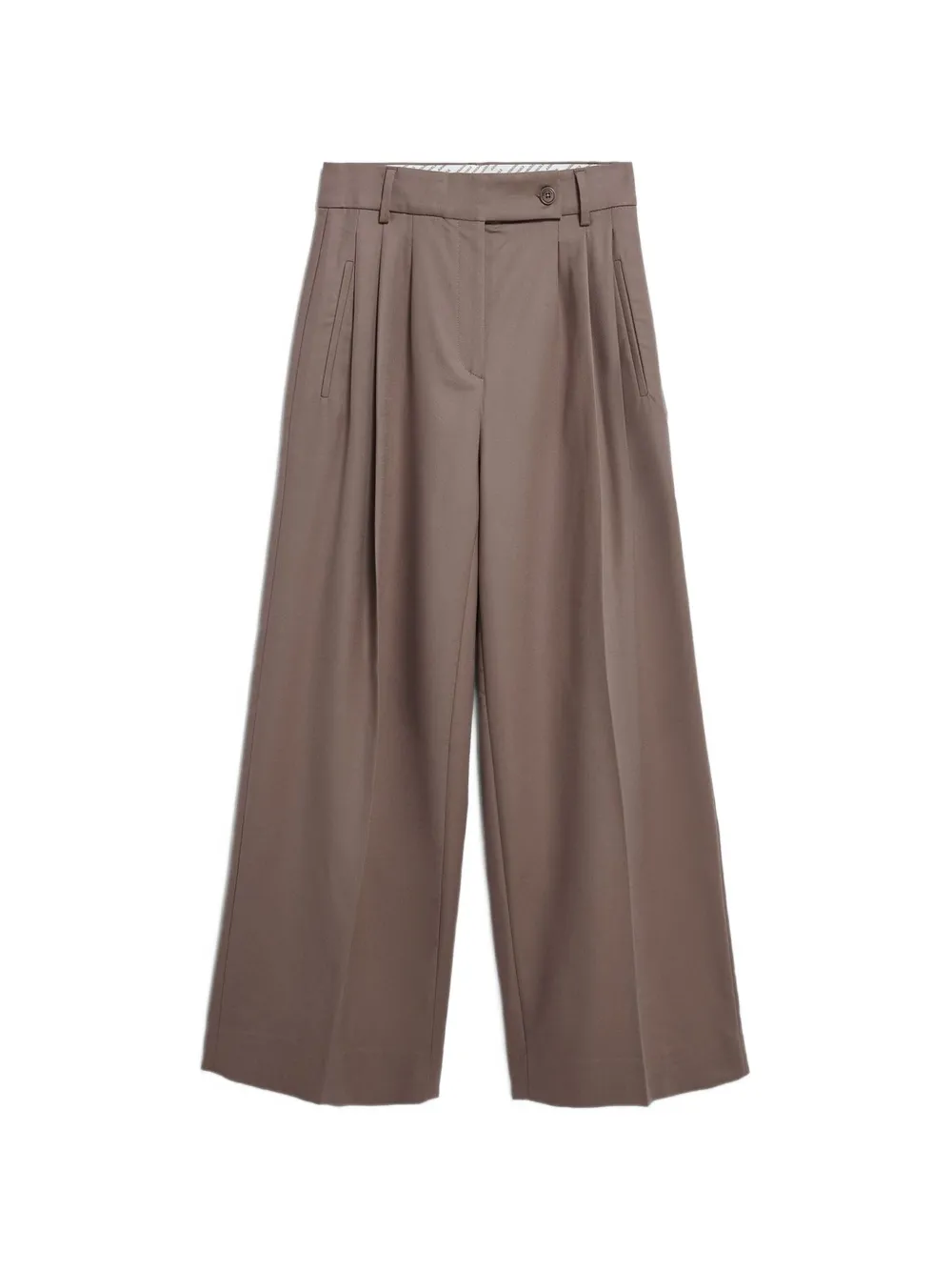ARMEDANGELS Kaayua pleated trousers - Marrone