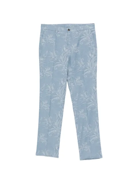 ETRO paisley-print trousers