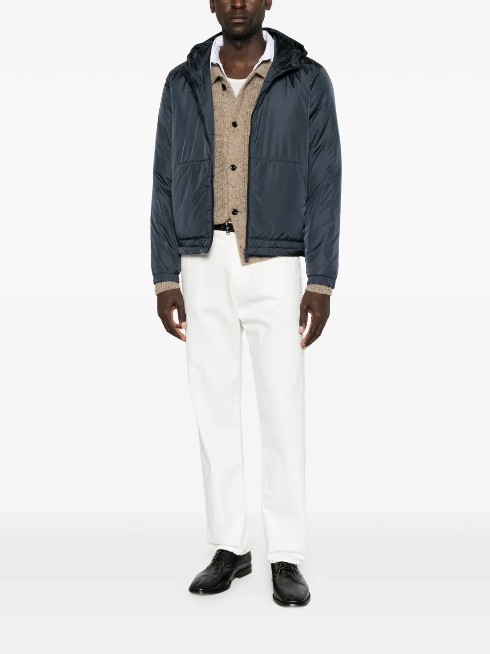 ASPESI Jack met capuchon Blauw