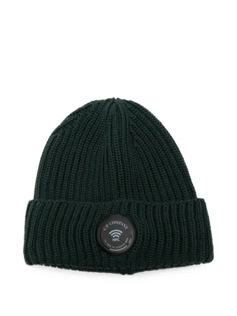 C.P. Company gorro tejido de canalé
