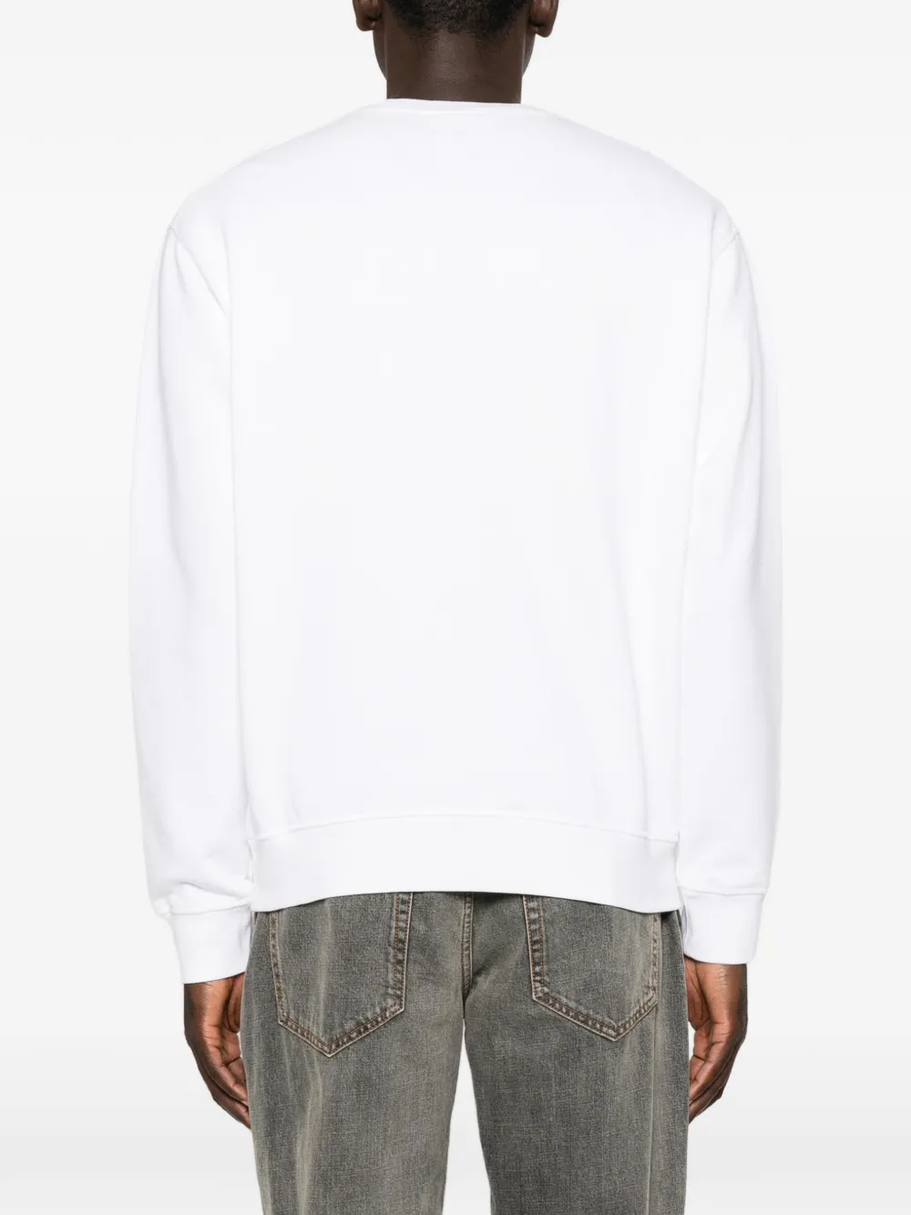 DSQUARED2 Sweater met logoprint Wit
