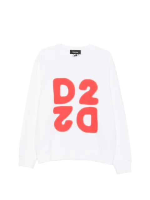 DSQUARED2 sudadera con logo estampado
