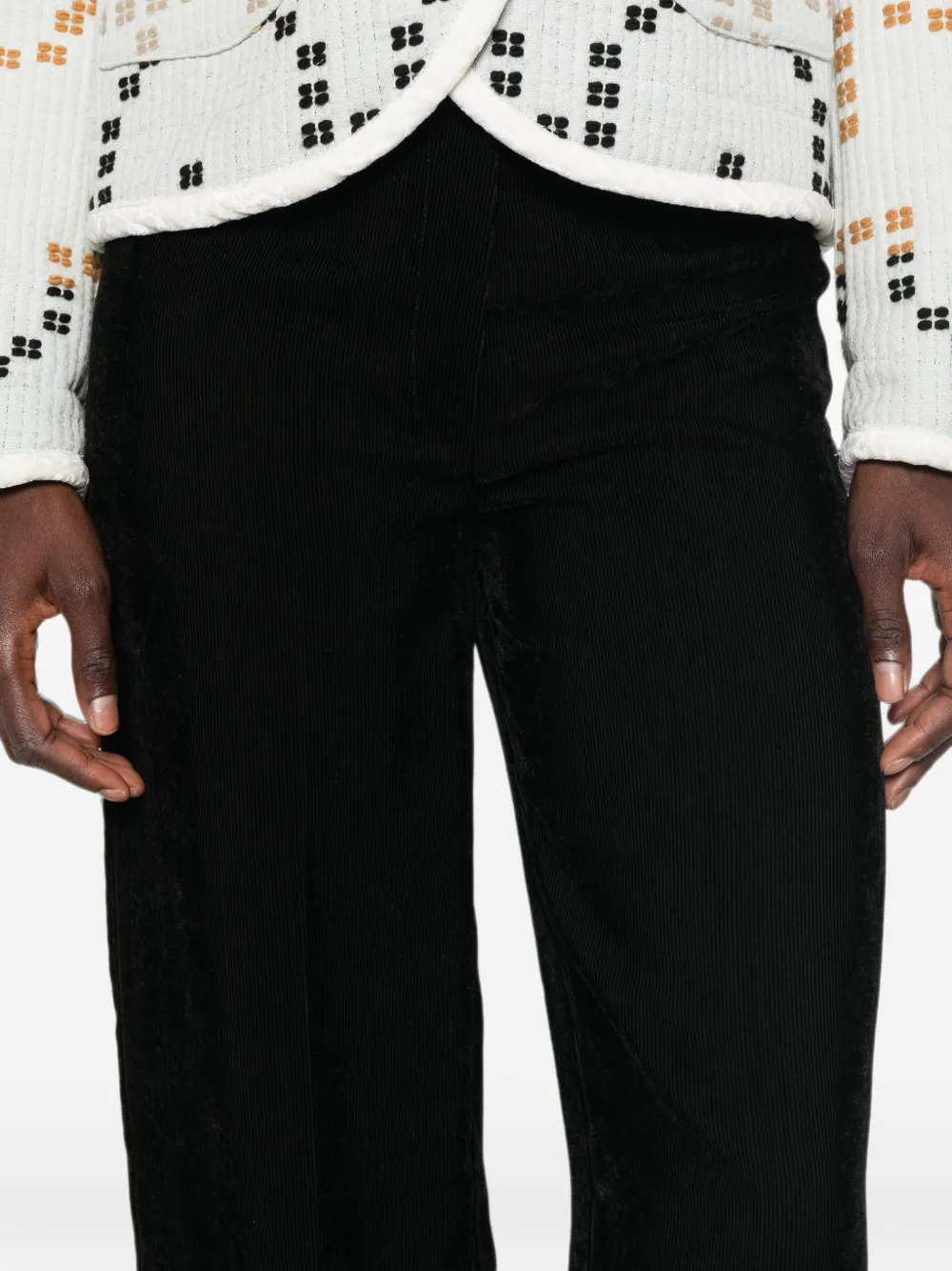 Forte Broek met ritssluiting Zwart