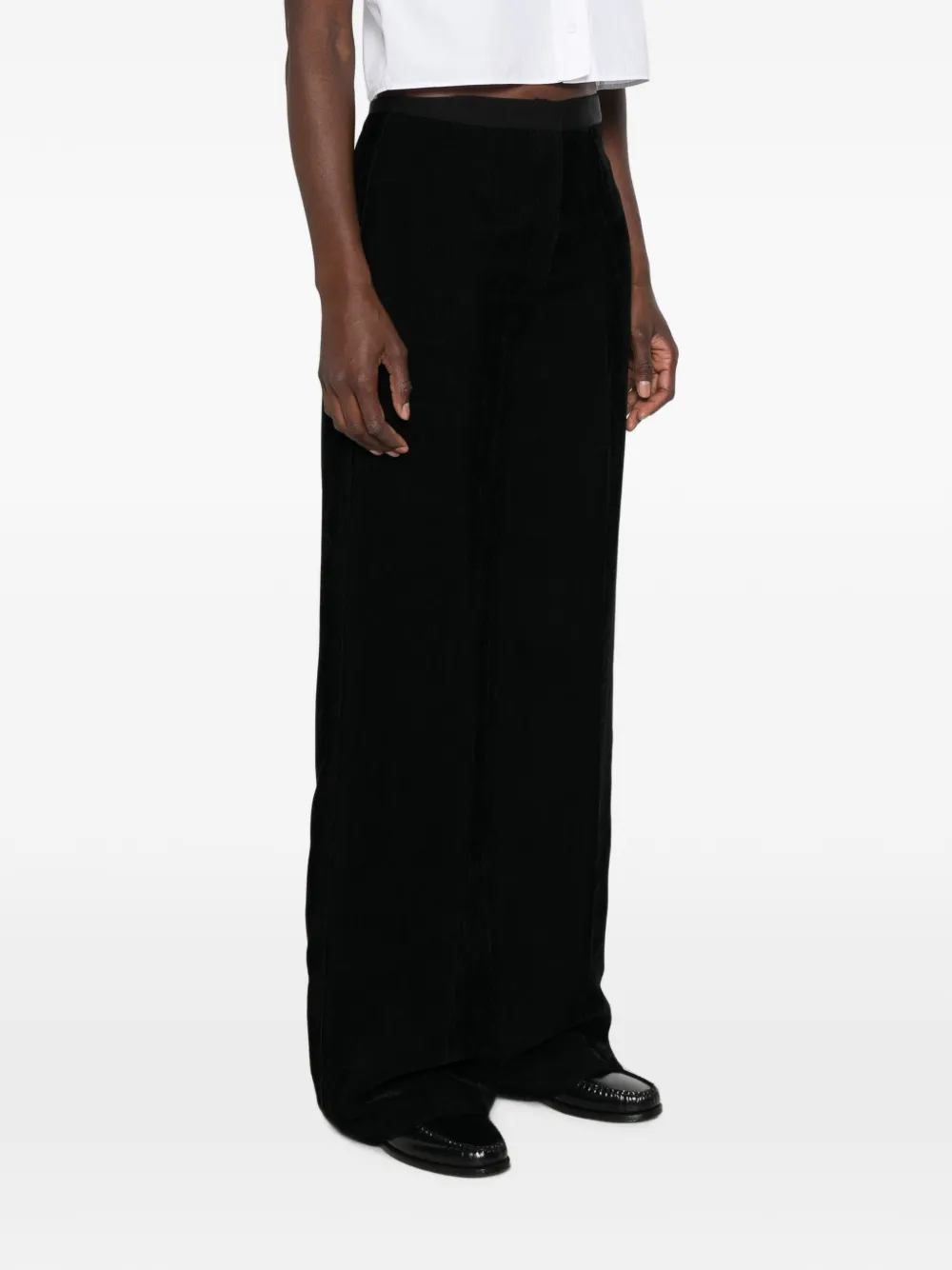 Forte Broek met ritssluiting Zwart