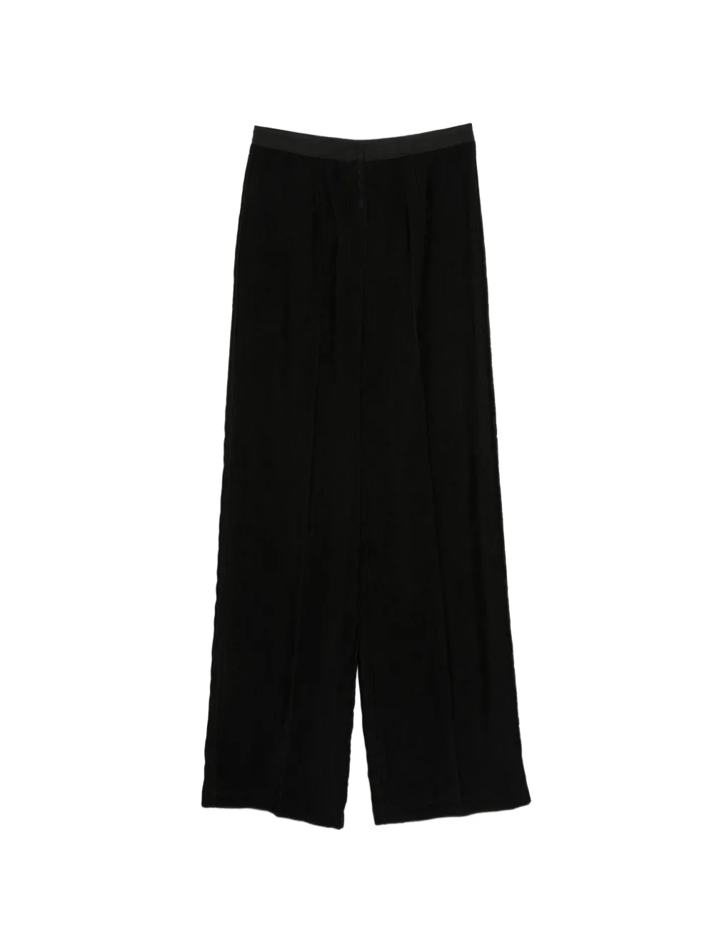 Forte Forte Pantaloni con zip - Nero