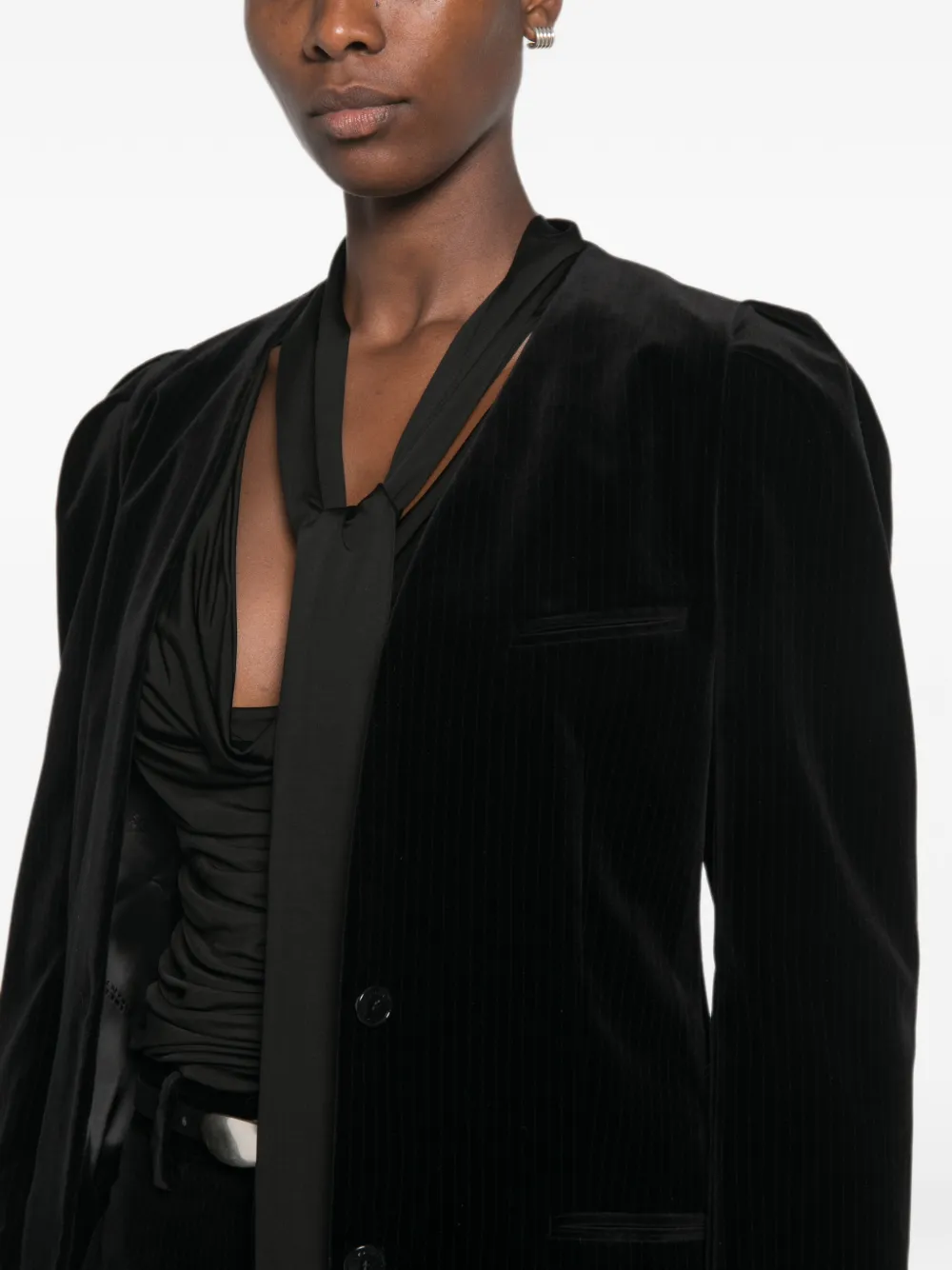 ISABEL MARANT Fereole pocket blazer Zwart