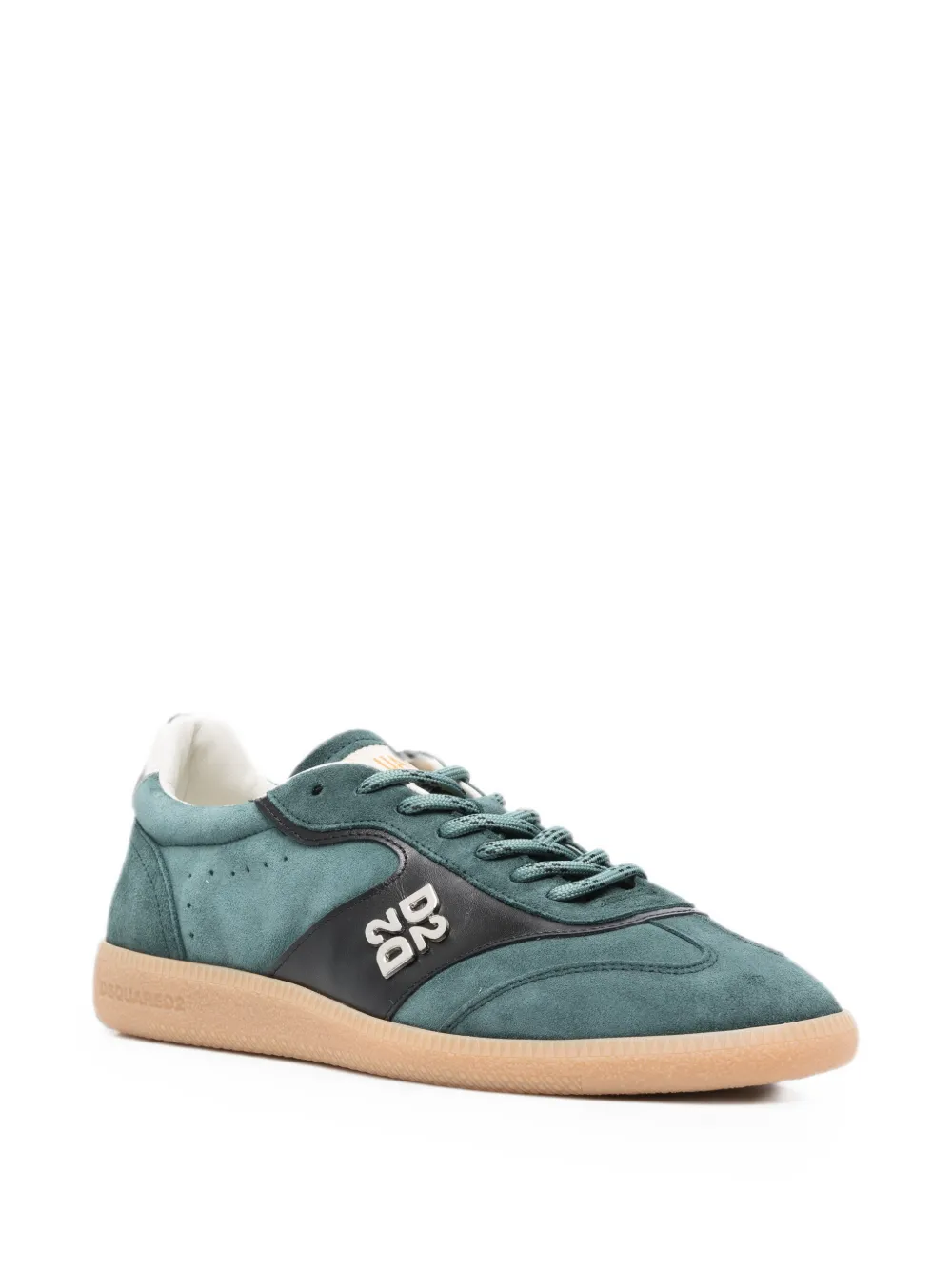 DSQUARED2 Sneakers met logo-applicatie Groen