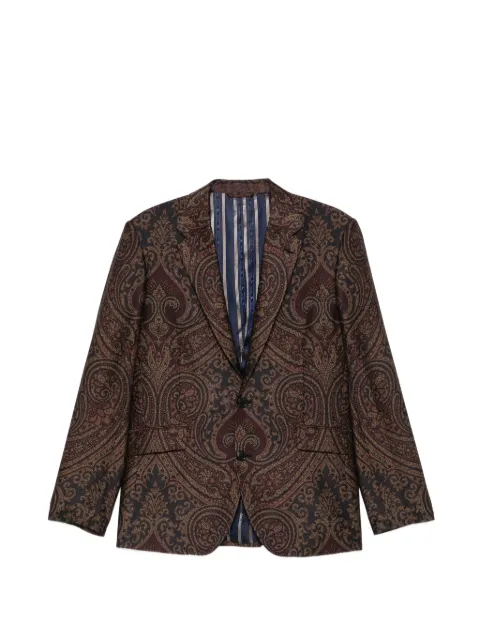 ETRO paisley-print blazer