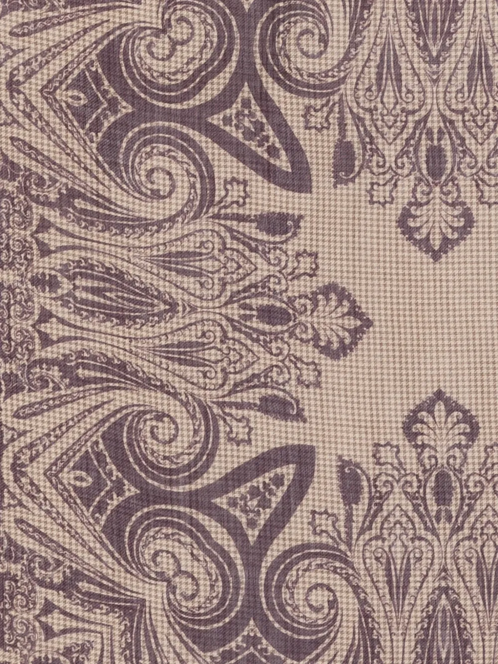 ETRO Sjaal met paisley-print Beige