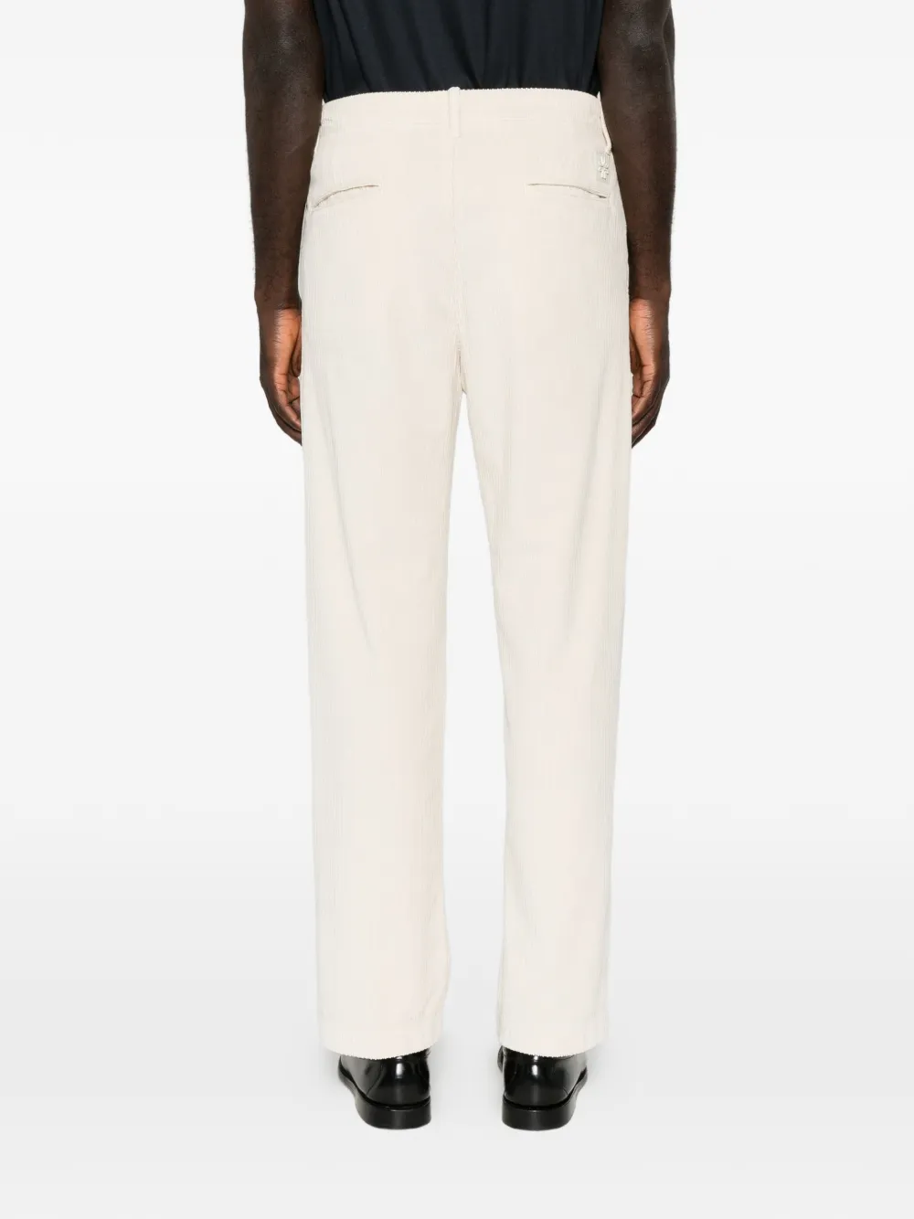 Jacob Cohën Justin straight ribfluwelen broek Beige