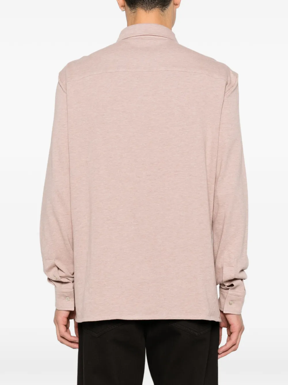 ETRO Overhemd met knoopsluiting en lange mouwen Roze