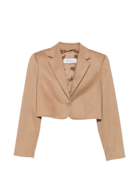 Max Mara Einreihiger Cropped-Blazer
