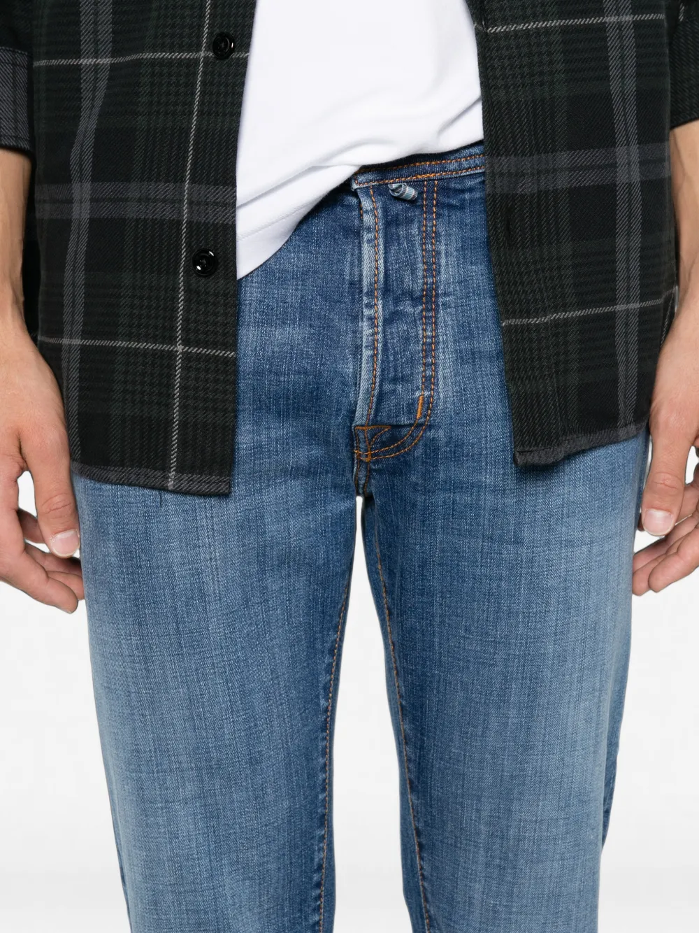 Jacob Cohën Bard slim-fit jeans Blauw