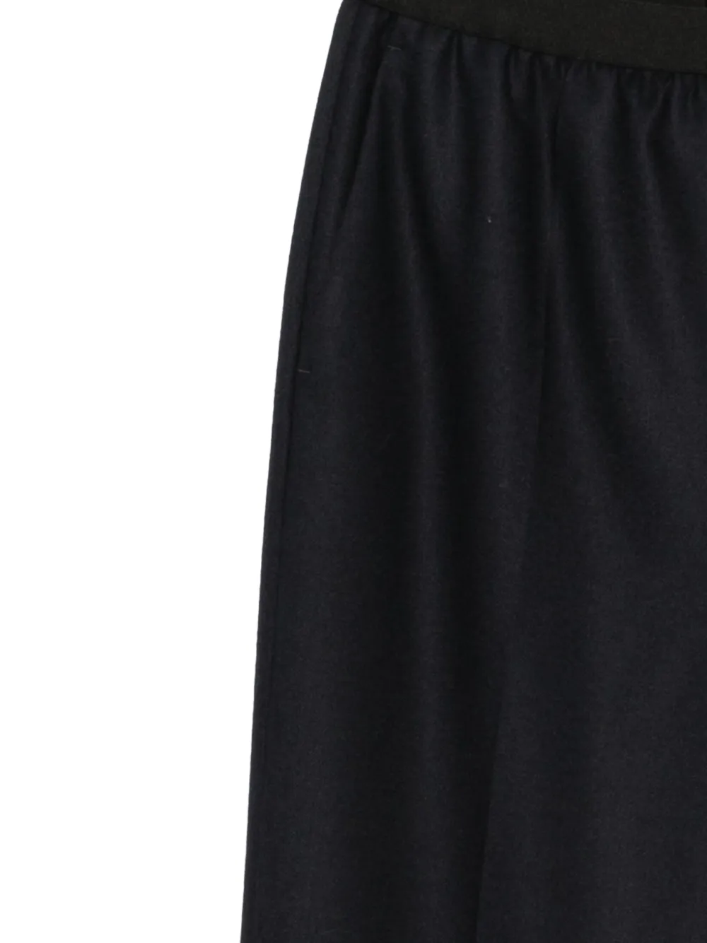 Maison Margiela Broek van scheerwol Blauw