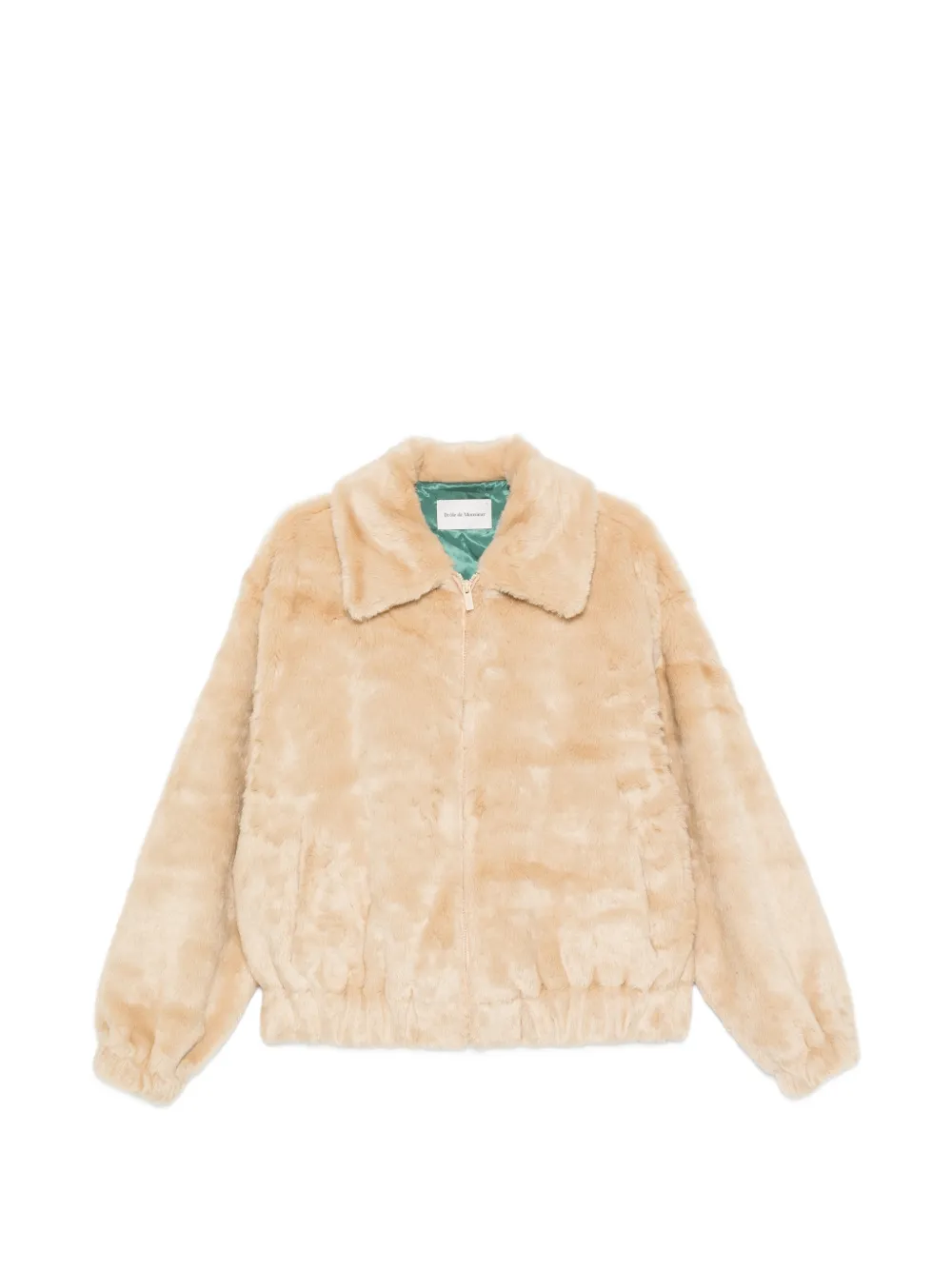 Drôle De Monsieur Not From Paris Madame faux-fur coat - Toni neutri