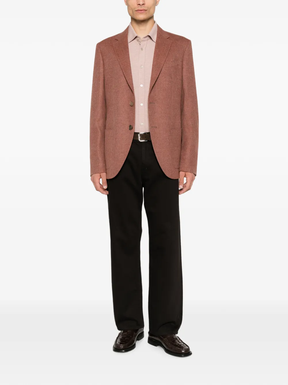 ETRO Blazer met enkele rij knopen Roze